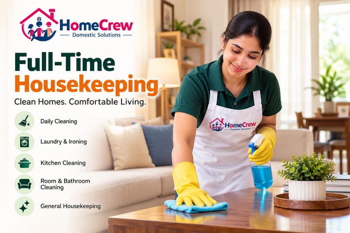 Full-Time Housekeeping